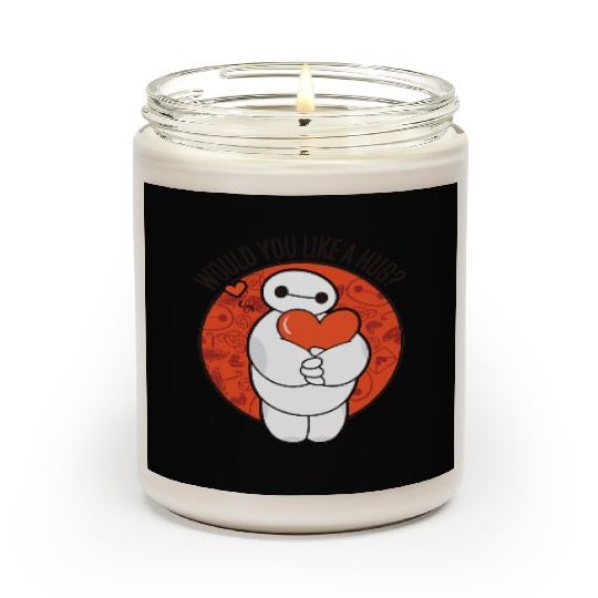 Disney Big Hero 6 Baymax Hug Graphic Scented Candles