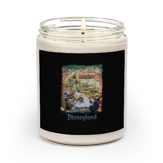 Retro Disneyland Splash Mountain | Disney Characters Splash Mountain Scented Candles