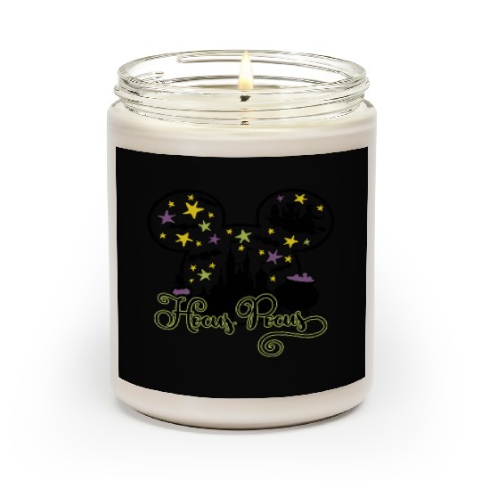 Hocus Pocus Scented Candles, Disney Halloween Scented Candles