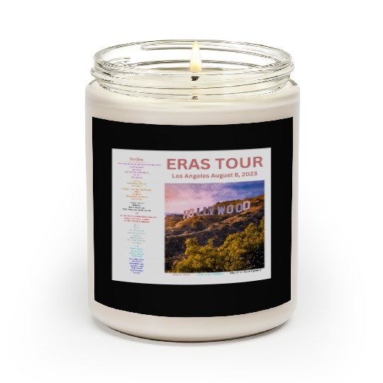 Eras Tour Setlist - Los Angeles Night 5 Scented Candles