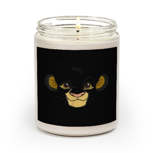 Disney Lion King Simba Face Halloween Scented Candles
