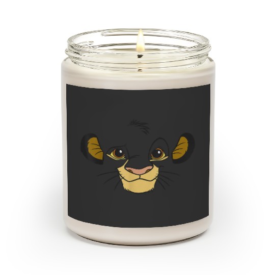 Disney Lion King Simba Face Halloween Scented Candles
