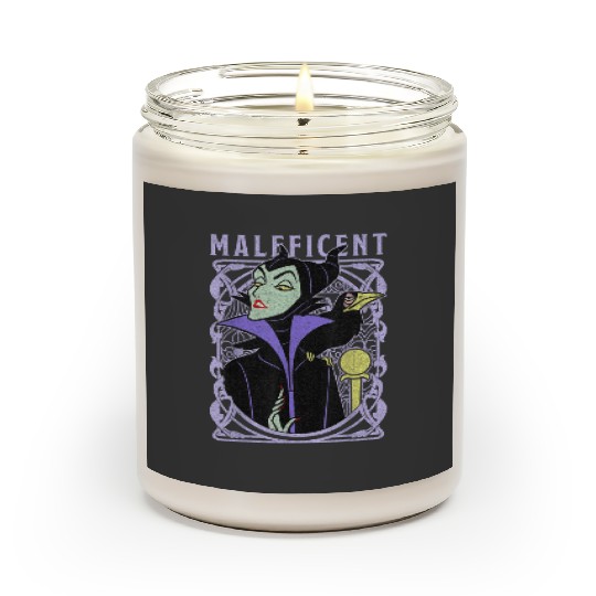 Disney Sleeping Beauty Maleficent Old School Pos Scented Candles