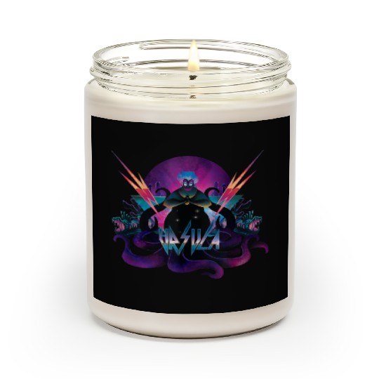 Disney Villains Ursula 90s Rock Band Neon Tank T Scented Candles
