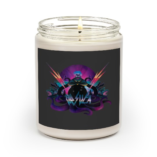 Disney Villains Ursula 90s Rock Band Neon Tank T Scented Candles