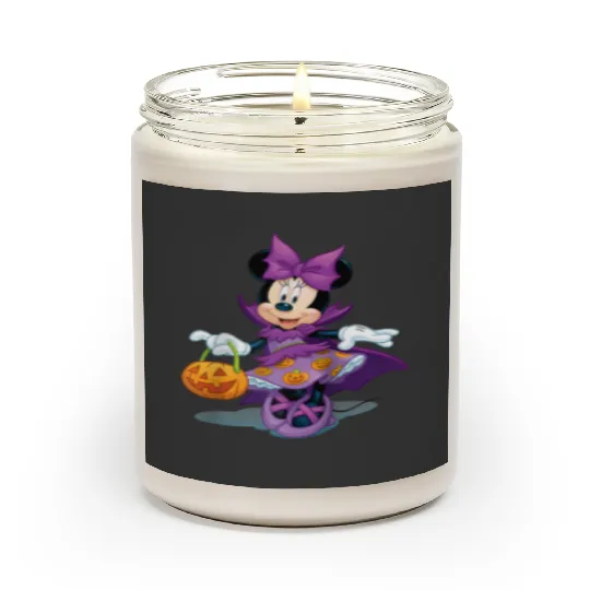 Disney Halloween Minnie Mouse Raglan Baseball Te Scented Candles