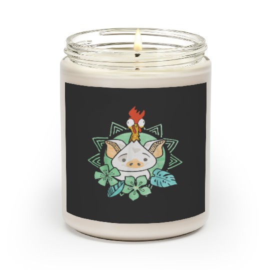 Discover Disney Moana Pua Hei Hei Tropical Graphic TShirt Scented Candles