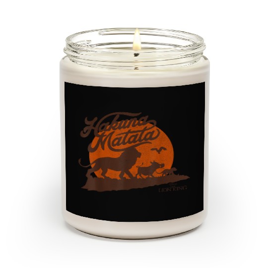 Disney The Lion King Simba Timon And Pumba Hakun Scented Candles
