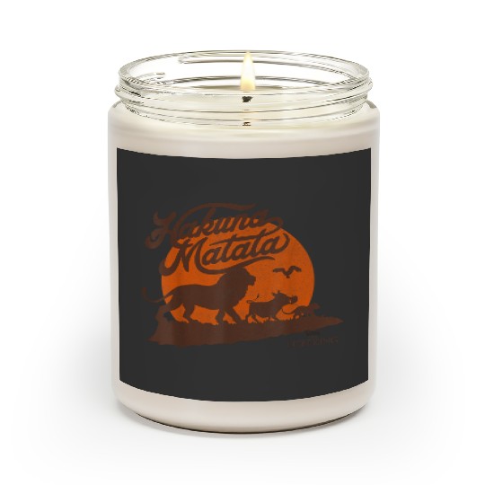 Disney The Lion King Simba Timon And Pumba Hakun Scented Candles