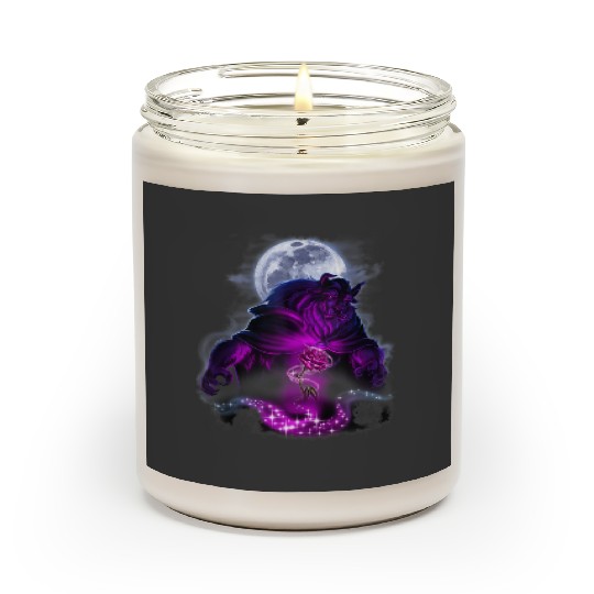 Disney Beauty And The Beast Purple Hue Moonlit P Scented Candles