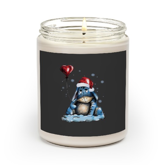 Christmas Winnie The Pooh Scented Candles, Disney Christmas Vacation Scented Candles, Eeyore Scented Candles