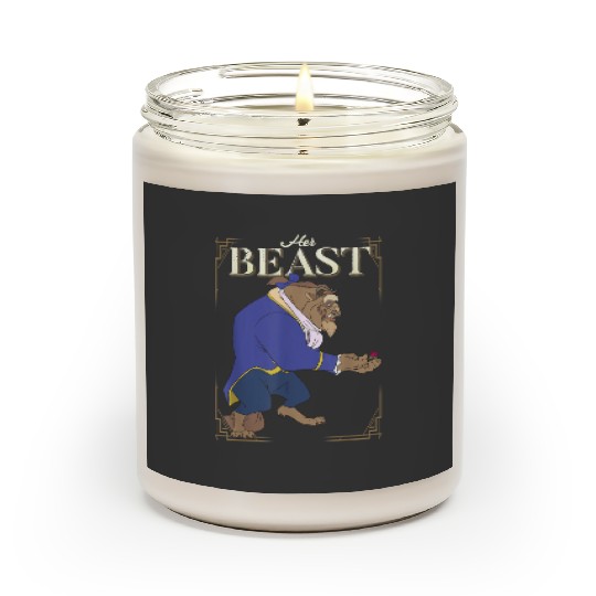Disney Beauty The Beast Her Beast Scented Candles