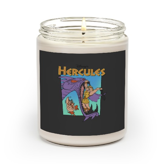 Discover Disney Hercules Hydra Battle Retro Graphic Scented Candles
