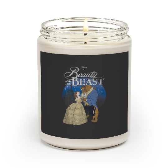 Disney Beauty And The Beast Classic Title Logo P Scented Candles