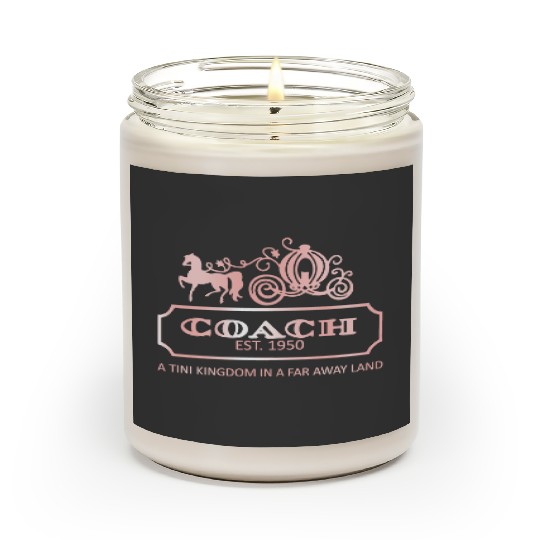 Rose gold coach Disney Scented Candles