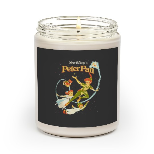 Disney Peter Pan Scented Candles, Peter Pan Vintage Scented Candles, Disneyland Vacation Scented Candles