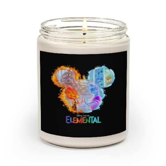 Disney Elemental 2023 Scented Candles, Disney Pixar Elemental Scented Candles