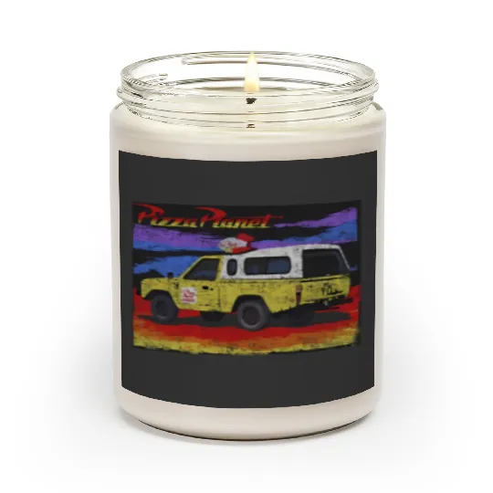 Disney Pixar Toy Story Pizza Planet Truck Distressed Scented Candles,