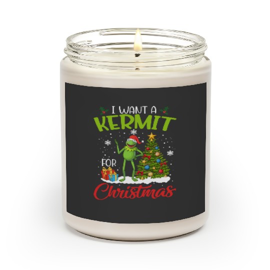 Disney The Muppets Christmas Scented Candles, I Want A Kermit For Christmas Scented Candles