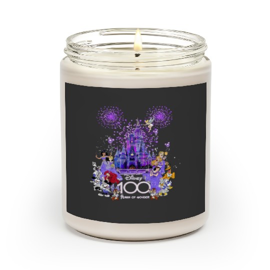 Discover 100th Anniversary Scented Candles/Disney 100 Years of Wonder Scented Candles, Disney 100 Scented Candles, Disney Mickey Ear Scented Candles