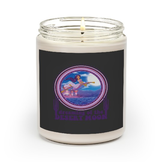Disney Aladdin Jasmine On Magic Carpet Desert Moon Dream Scented Candles