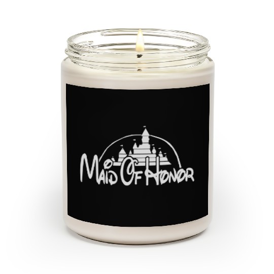 Maid of Honor Disney Scented Candles