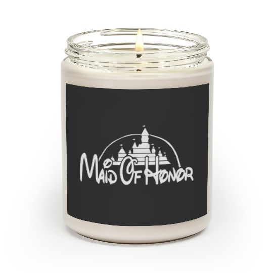 Maid of Honor Disney Scented Candles