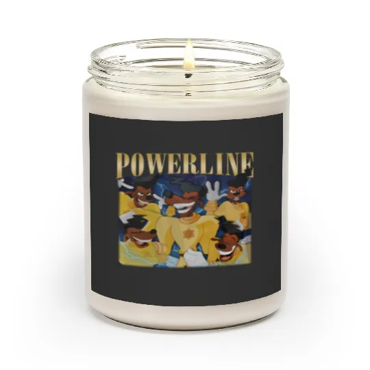 Vintage Disney Powerline Scented Candles, Powerline Stand Out Tour, Powerline Goofy Movie