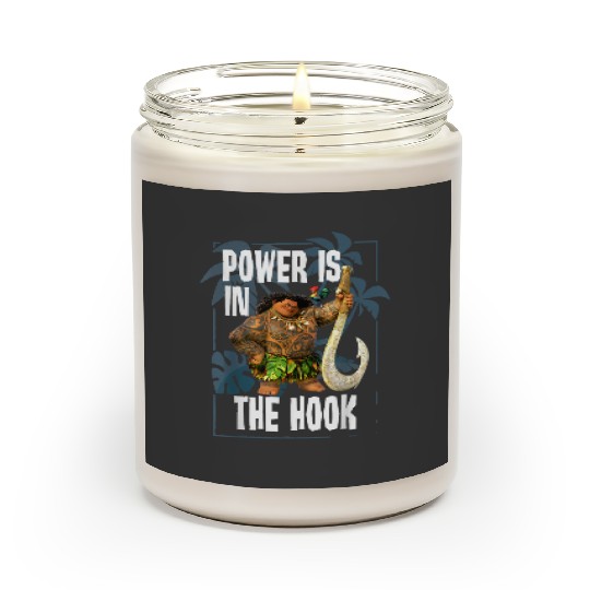 Disney Moana Maui Power Is In The Hook Portrait Scented Candles