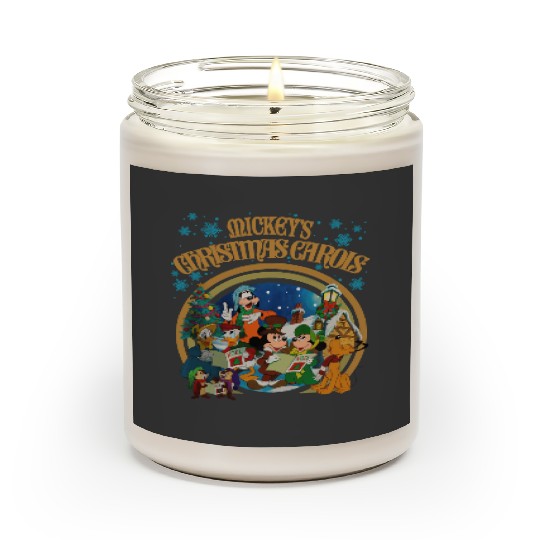 Mickey's Christmas Carol Scented Candles, Disney Xmas Movie Scented Candles