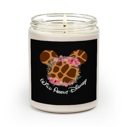 Giraffe Wild About Disney Minnie Mouse Scented Candles,Animal Kingdom Scented Candles