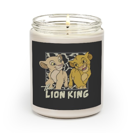 Discover Disney Lion King Simba And Young Nala Scented Candles