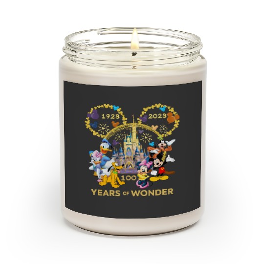 Disney 100 Years Anniversary Scented Candles