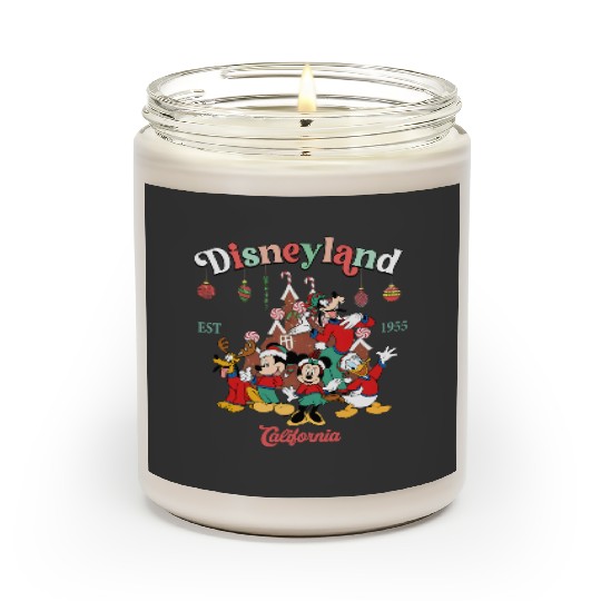 Discover Vintage Christmas Disneyland Est 1995 Scented Candles