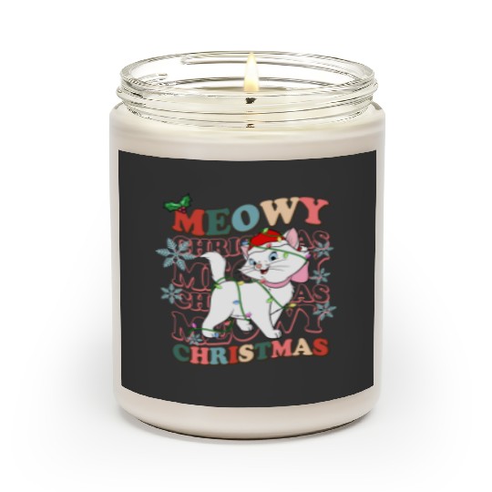 Disney Aristocats Santa Marie Cat Christmas Lights Costume Scented Candles