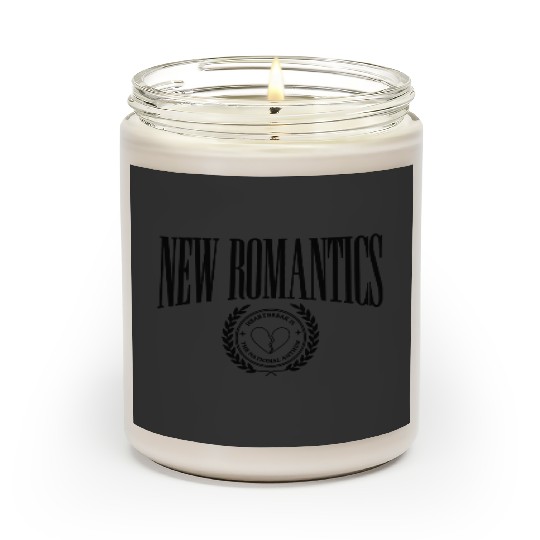 Discover New Romantics Collegiate Scented Candles, eras tour, 1989 album