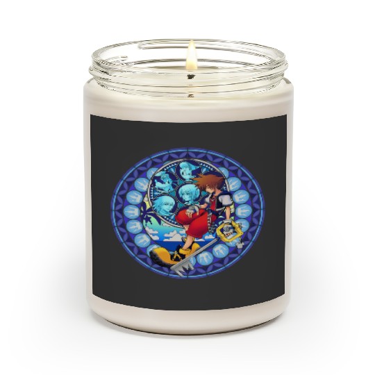 Disney Kingdom Hearts Sora Stained Glass Scented Candles