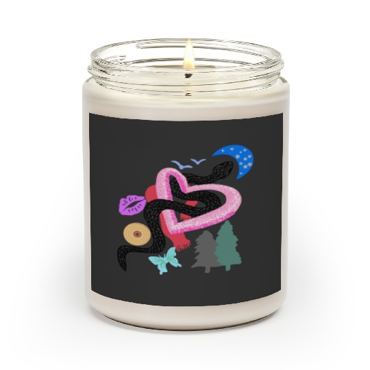 TaylorSwift eras inspired logo Scented Candles