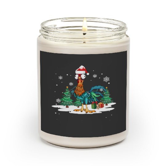Hei Hei Moana Disney Christmas Scented Candles, Funny Christmas Scented Candles