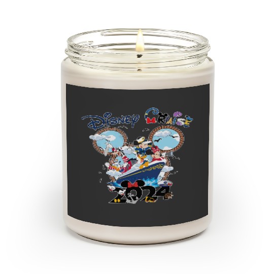 Disney Cruise Family 2023, Disney Cruise Group Scented Candles, Disney Family Scented Candles, Disney 2023 Scented Candles