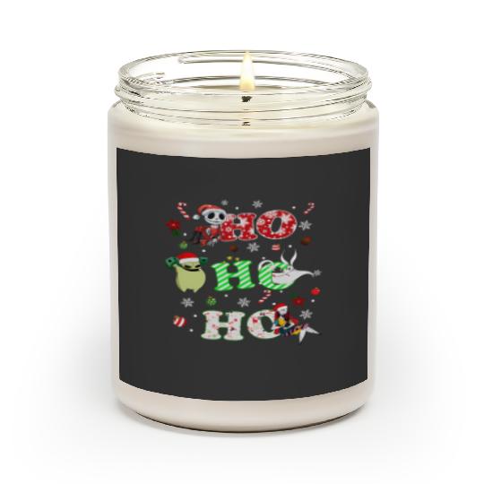 Ho Ho Ho The Nightmare Before Christmas Scented Candles, Disney Christmas Scented Candles
