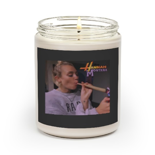 Vintage Hannah Montana Scented Candles, Disney Hannah Montana Logo