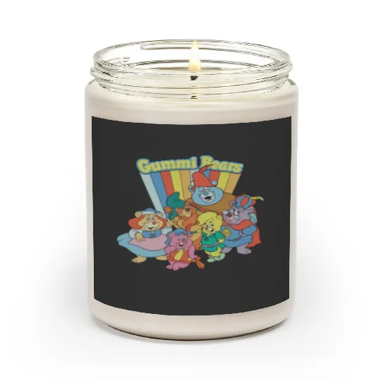 Vintage Disney Gummi Bears Scented Candles, Disney Scented Candles