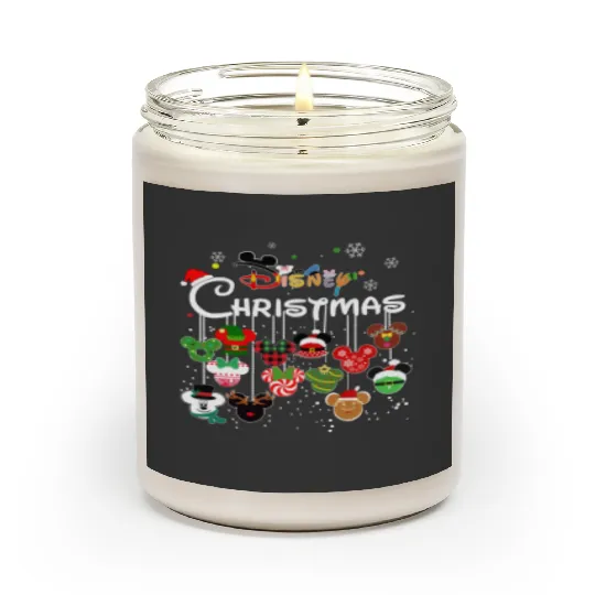 Disney Christmas Scented Candles, Merry and Bright Scented Candles