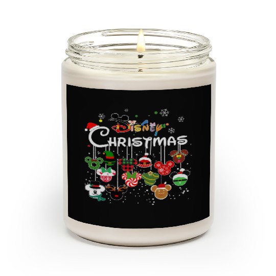 Disney Christmas Scented Candles, Merry and Bright Scented Candles