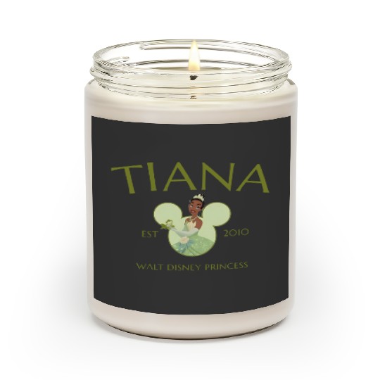 Princess Tiana Scented Candles, Disney Princess Scented Candles, Tiana Scented Candles