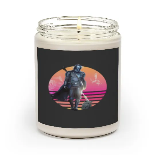 Disney Mandalorian Scented Candles, Mandalorian Grogu Scented Candles