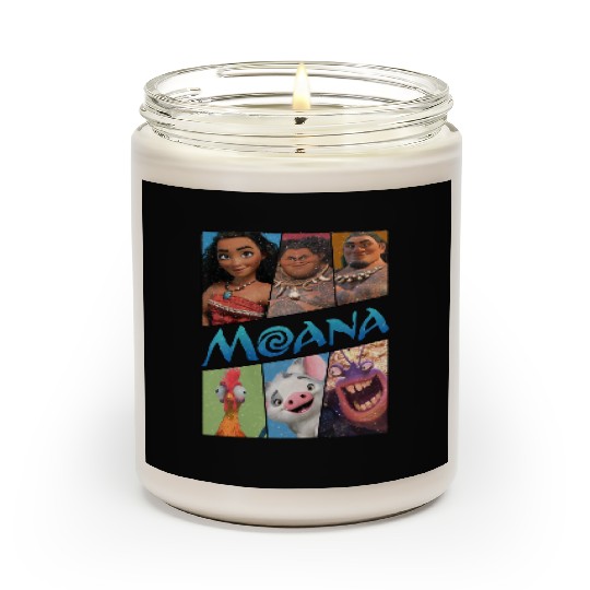 Disney Moana Group Shot Panels Scented Candles