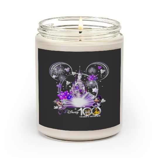 Discover 100 Years of Wonder Disney Scented Candles, Disney Trip Scented Candles, Magical Castle Scented Candles, 100th Anniversary Scented Candles