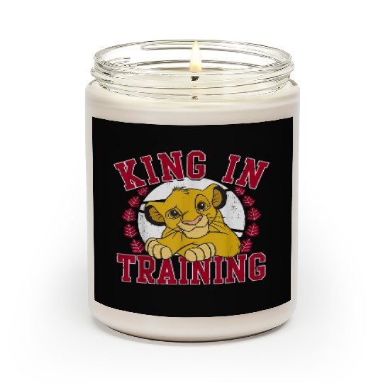 Disney Lion King Simba King In Training Circle Portrait Scented Candles